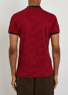 Vivienne Westwood Classic Logo-jacquard Cotton Polo Shirt Red