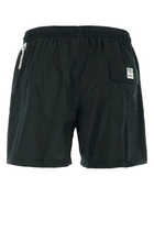 Fedeli Black Polyester Swimming Shorts