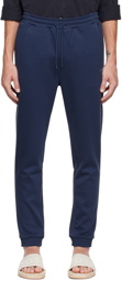 Boss Navy Hadiko Curved Lounge Pants