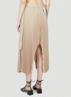 Rokh Satin Pleated Skirt