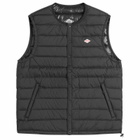 Danton Men's Inner Down Crewneck Vest in Black
