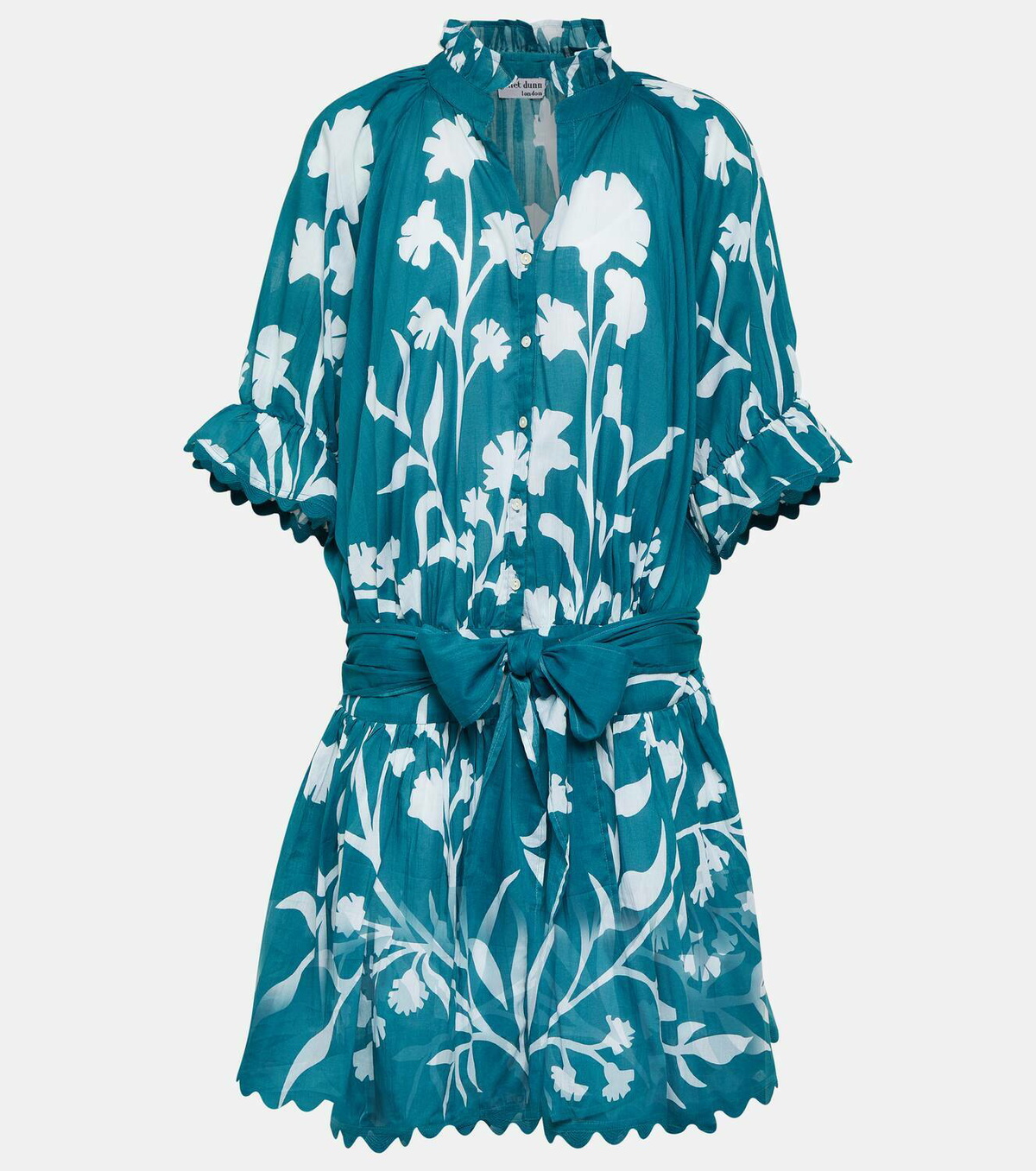 slim fit dress slacks Celena Mini Dress Forest Green Burnout main image 1