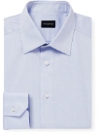Ermenegildo Zegna - Milano Cotton Shirt - Blue