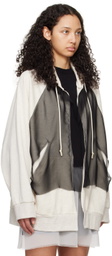 UNDERCOVER Black & Off-White Layered Hoodie