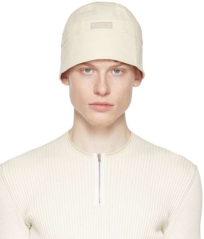 Photo: Jacquemus Off-White 'Le Marino' Bucket Hat