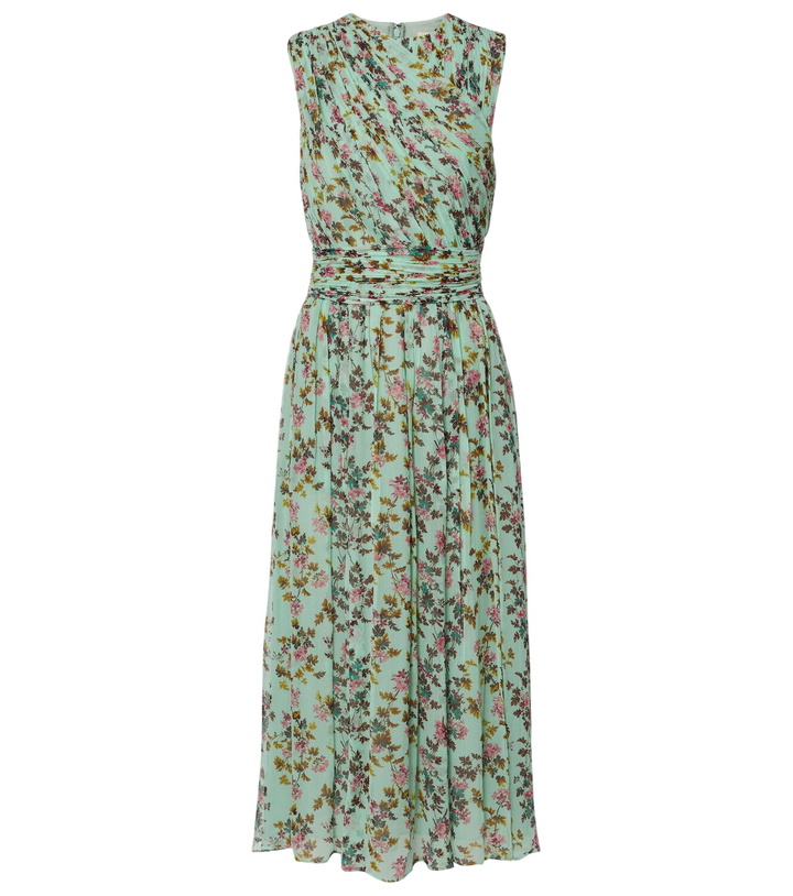 Photo: Ulla Johnson Celestina floral silk chiffon midi dress