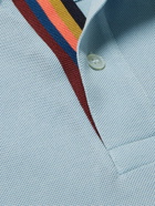 Paul Smith - Cotton-Piqué Polo Shirt - Blue