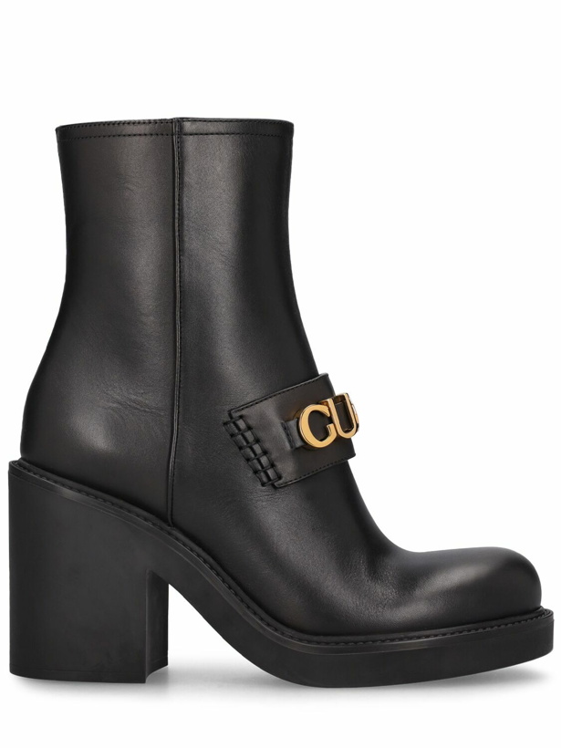 Photo: GUCCI - 90mm Cara Leather Boots