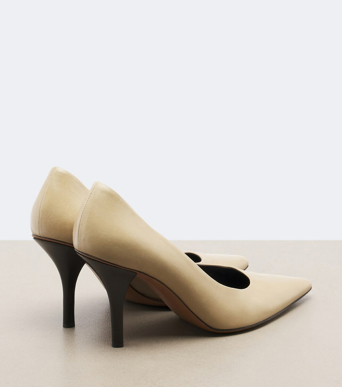 The Row Rita leather pumps