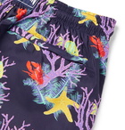 Vilebrequin - Mahina Mid-Length Printed Swim Shorts - Blue