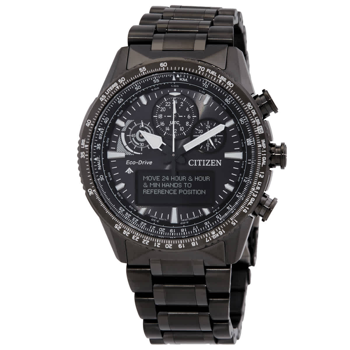 Citizen Promaster Skyhawk U830 Analog-Digital Black Dial Mens Watch JV2005-58E
