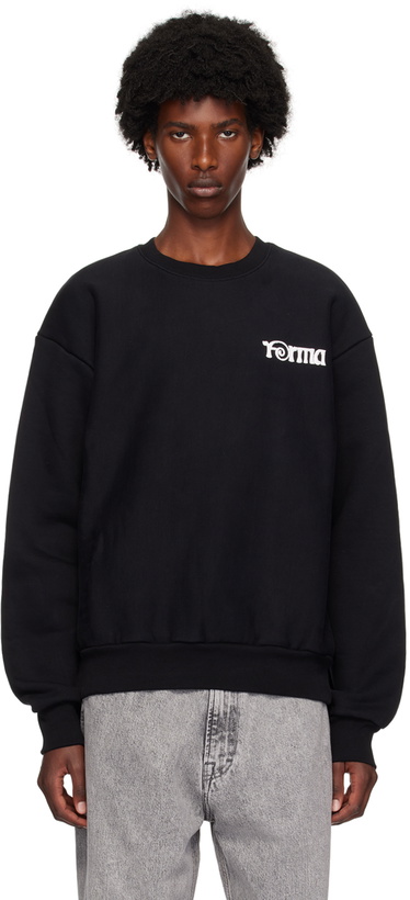 Photo: FORMA Black Logo Sweatshirt