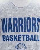 Mitchell & Ness Nba Reversible Mesh Practice Tank Vintage Logo Warriors Blue Jerseys