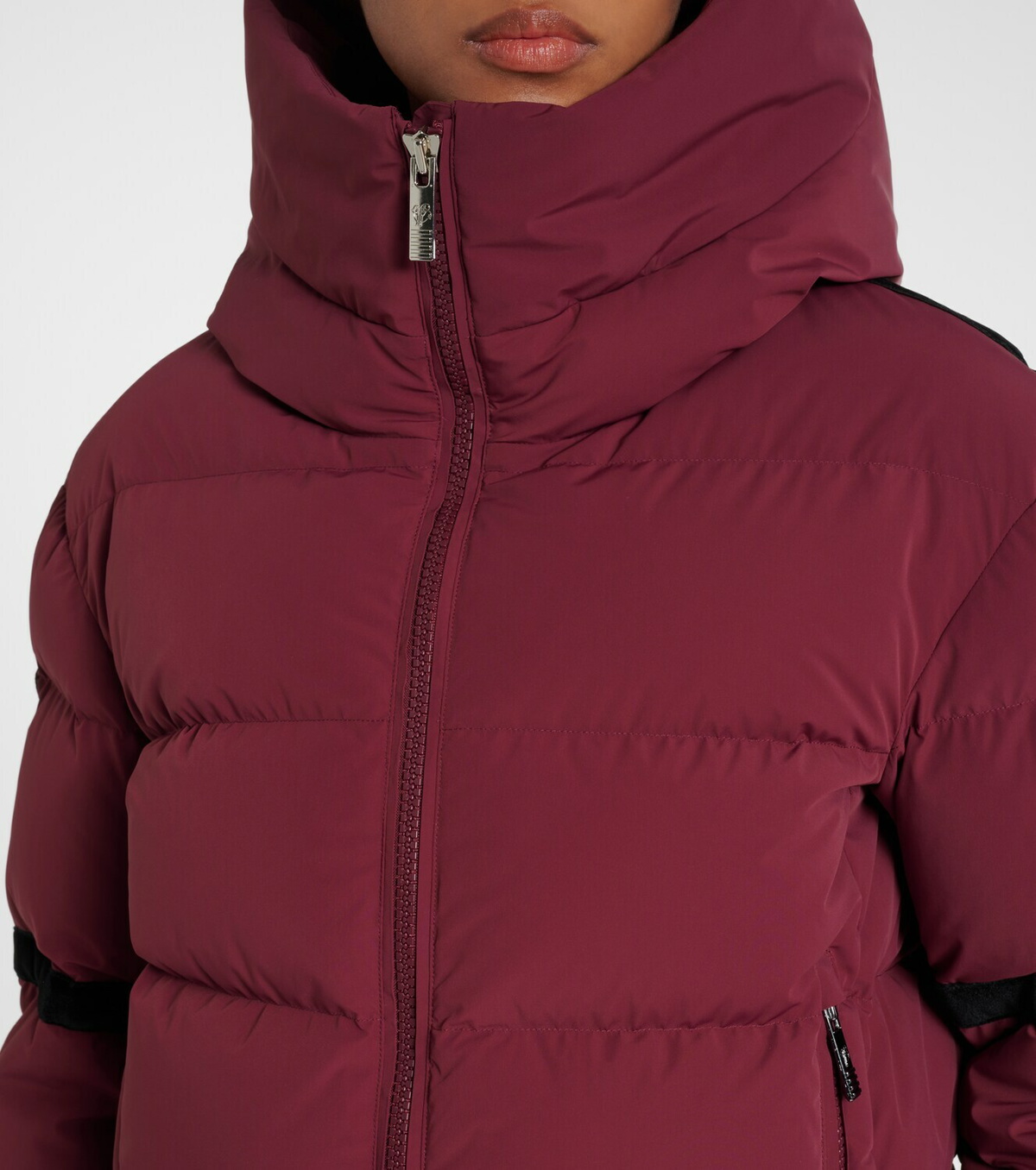 Fusalp Barsy velvet-trimmed down ski jacket