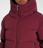 Fusalp Barsy velvet-trimmed down ski jacket