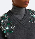 Dorothee Schumacher Embellished Coolness virgin wool sweater