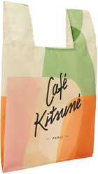 Maison Kitsuné Multicolor 'Café Kitsuné' Tote