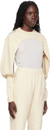 Luar Beige Bolero Long Sleeve T-Shirt