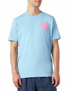 MC2 Saint Barth Man Cotton T-shirt With Fiat 500 Print | Fiat 500© Special Edition