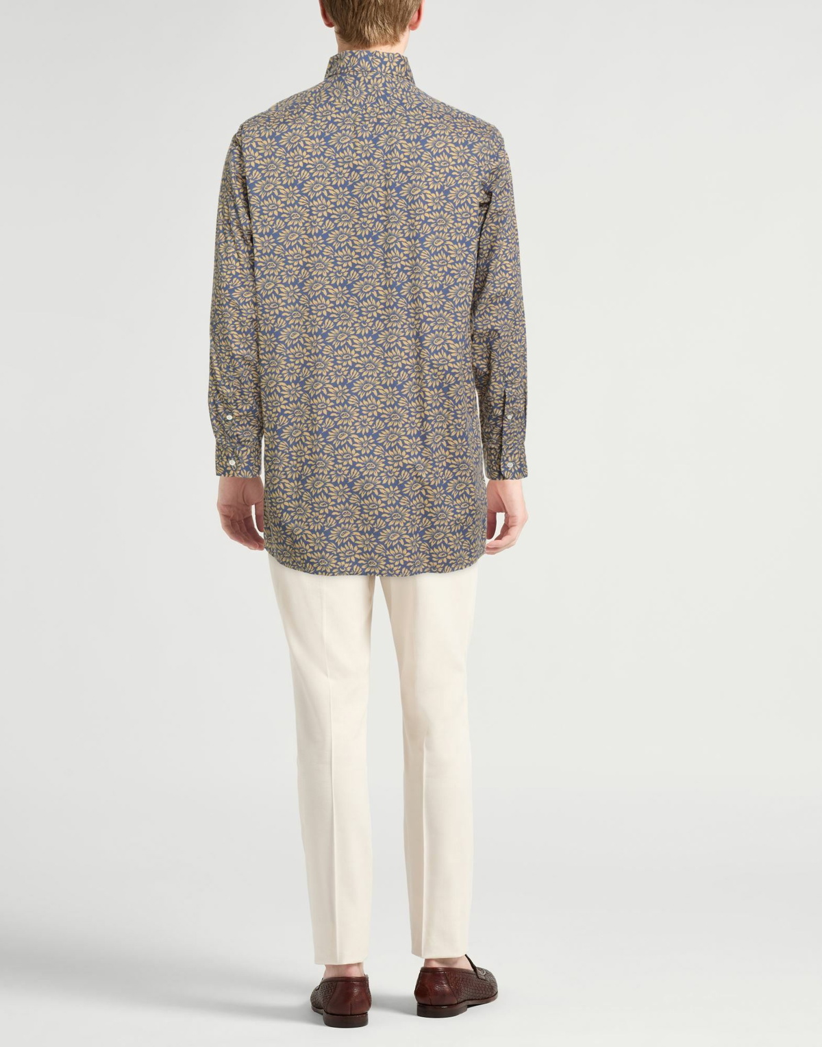 Massimo Alba Mens Shirt in Blue