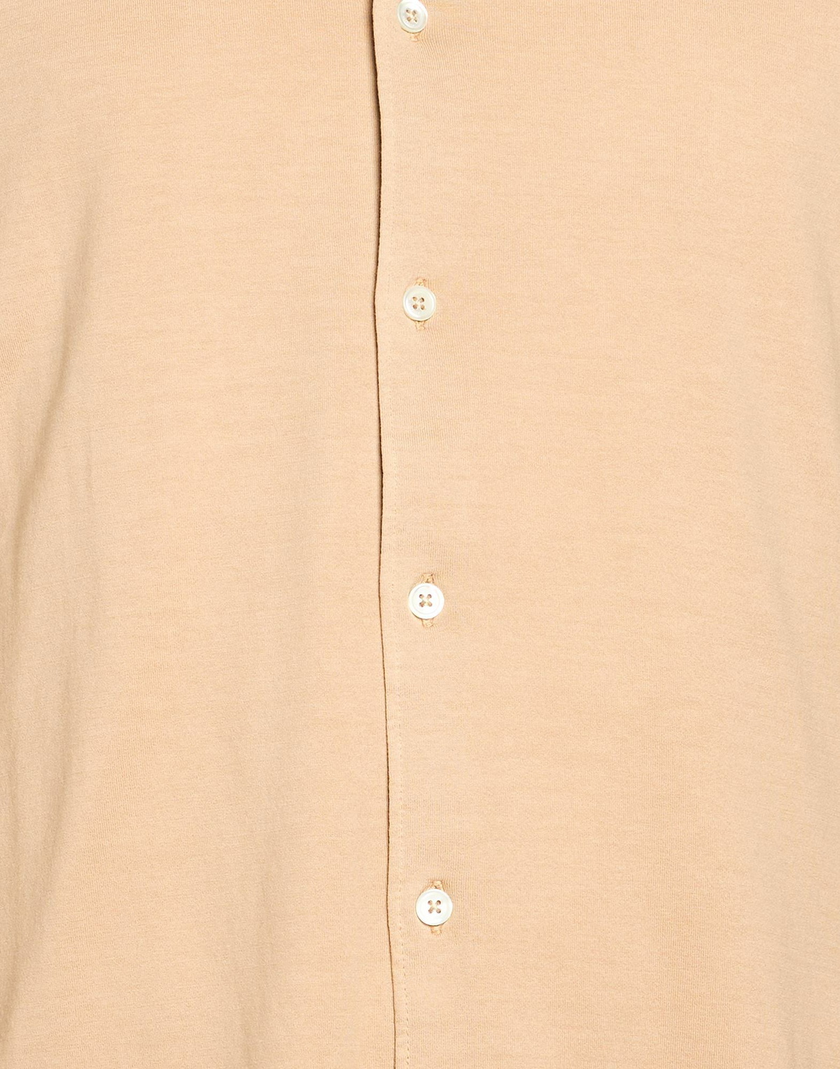 Roberto Collina Mens Shirt Sand