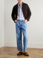 NN07 - Owen 90031 Suede Jacket - Brown