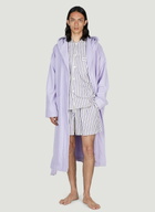 Tekla Lido Stripe Sleep Shorts