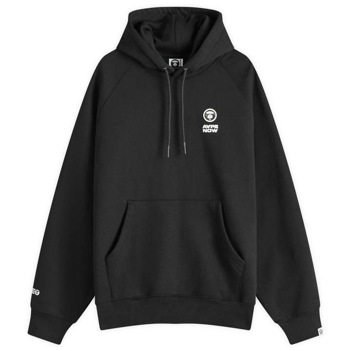 Photo: Men's AAPE Now Camo Badge Hoody in Black