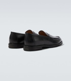Thom Sweeney Leather penny loafers