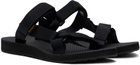 Teva Black Universal Slides