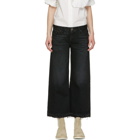 Simon Miller Black Bora Cropped Jeans