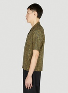 Saint Laurent - Hawaii Short Sleeve Shirt in Yellow