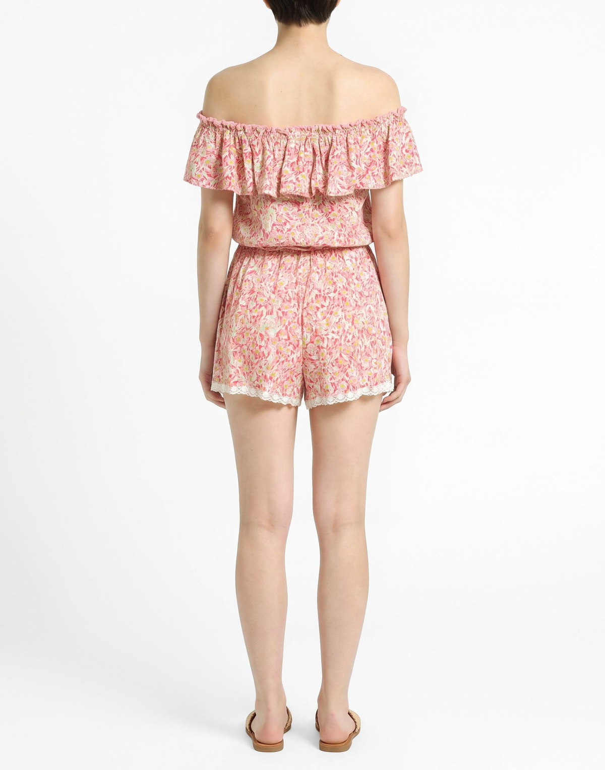 Poupette St Barth Womens Playsuit in Pink