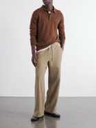 Sunspel - Cashmere Polo Shirt - Brown