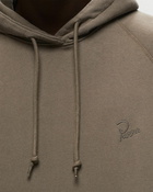 By Parra Script Logo Hooded Sweatshirt Beige Hoodies