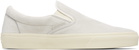 TOM FORD Gray Nubuck Jude Slip On Sneakers