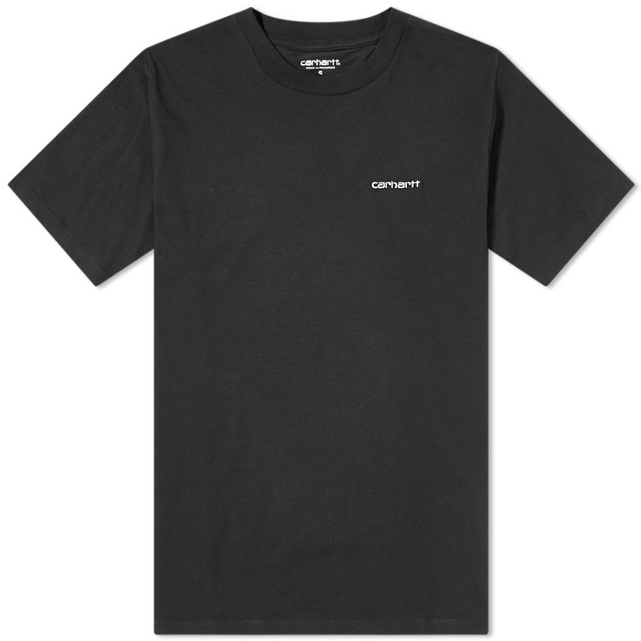 Photo: Carhartt WIP Script Embroidered Tee