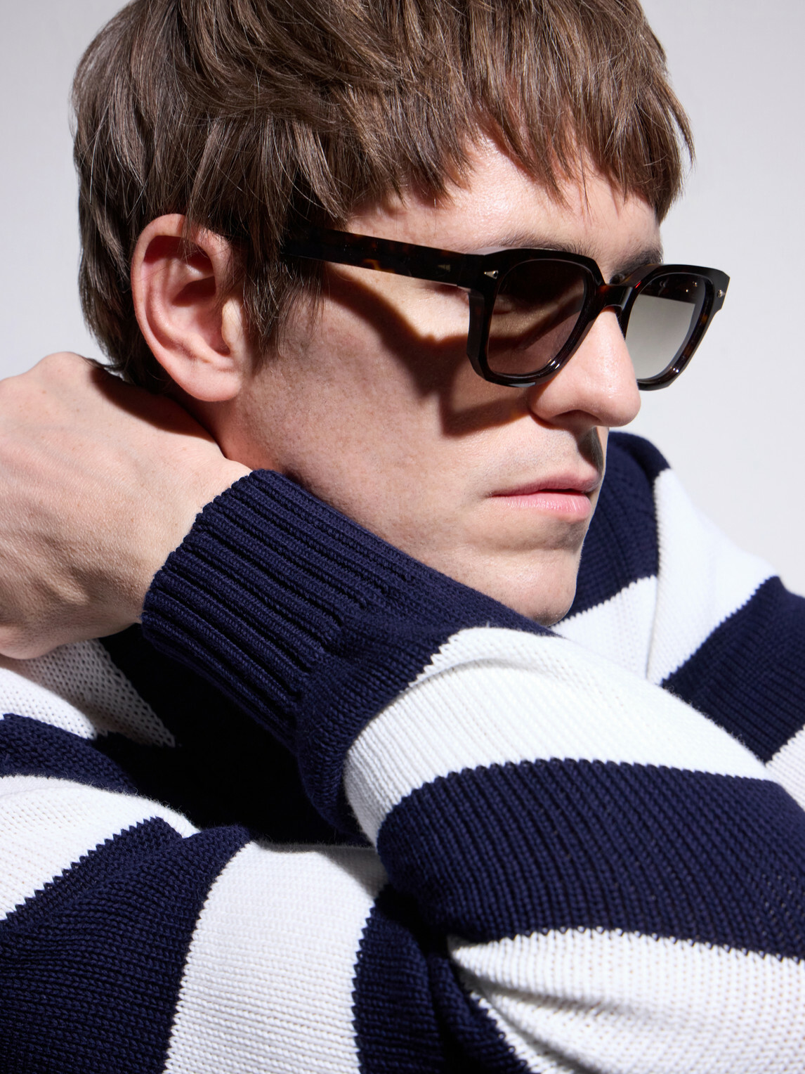 AHLEM - Champ De Mars Square-Frame Tortoiseshell Acetate Sunglasses