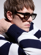 AHLEM - Champ De Mars Square-Frame Tortoiseshell Acetate Sunglasses