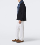 Zegna Suede penny loafers