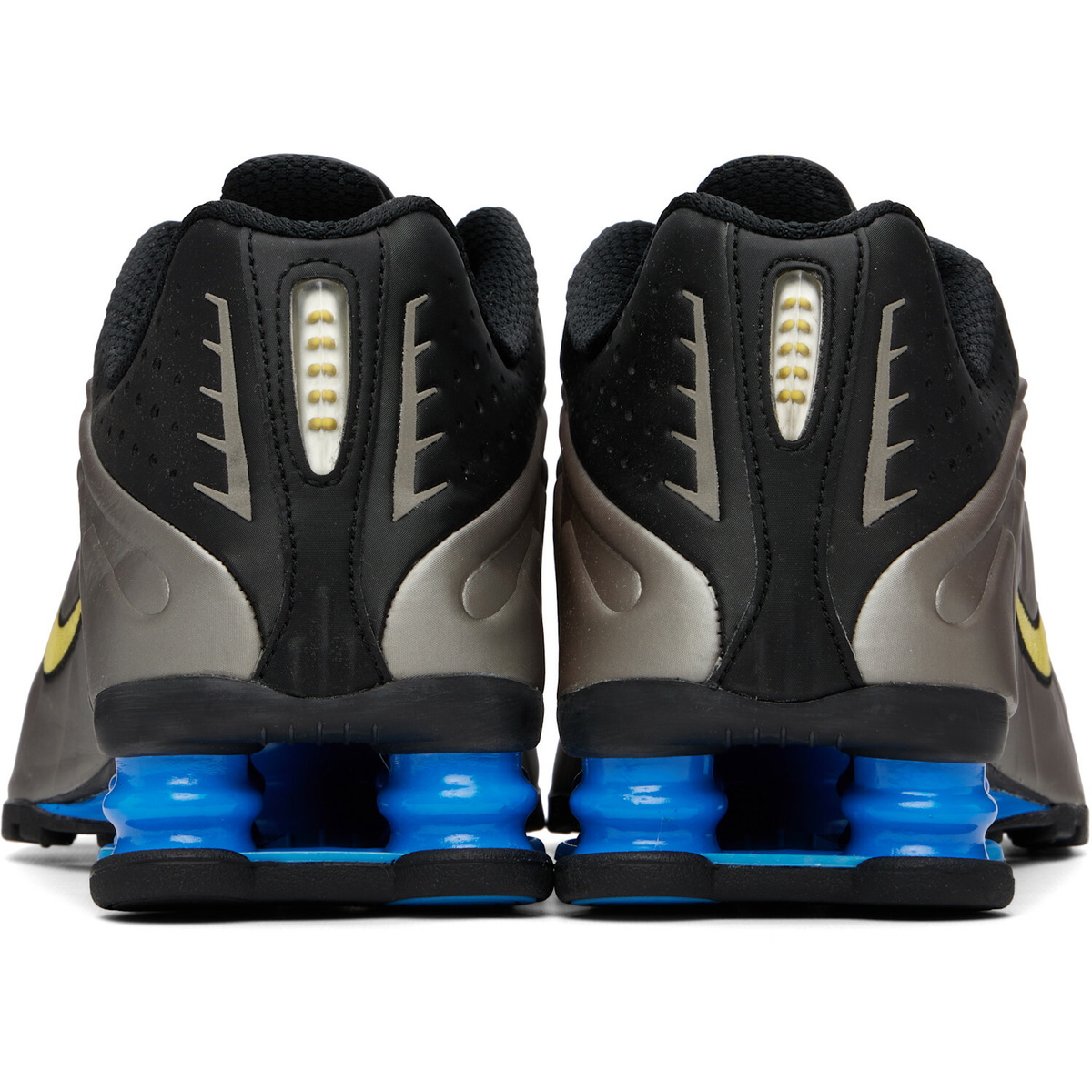 Nike Gray & Black Shox R4 Sneakers