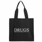 IDEA Men's DRUGS Tote in Black 