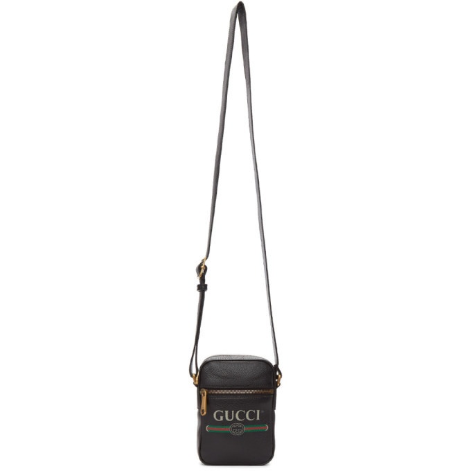Photo: Gucci Black Vintage Logo Cross Body Bag