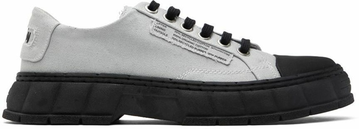 Photo: Virón SSENSE Exclusive Gray & Black 1968 Sneakers