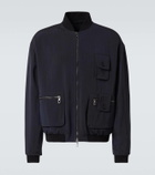 Giorgio Armani Twill bomber jacket