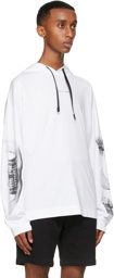 1017 ALYX 9SM White Triple Print Hoodie