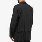 Homme Plissé Issey Miyake Men's Edge Shirt in Black