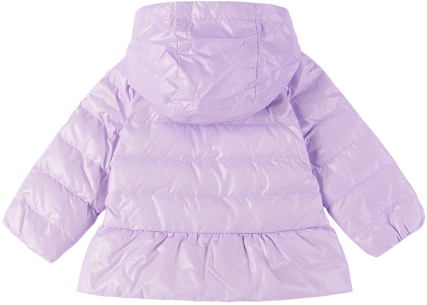 Moncler Enfant Baby Purple Blandine Down Jacket Moncler Enfant