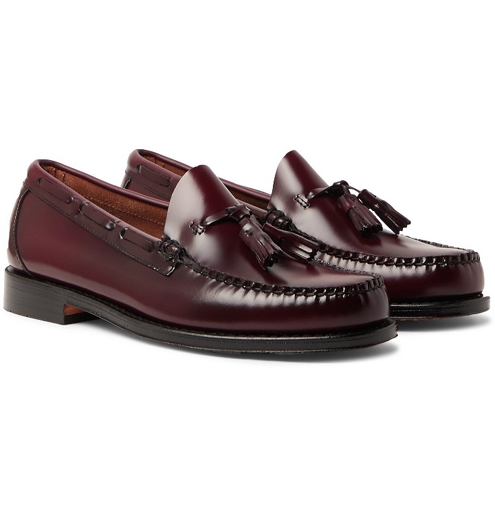 Photo: G.H. Bass & Co. - Weejuns Heritage Larkin Leather Tasselled Loafers - Burgundy