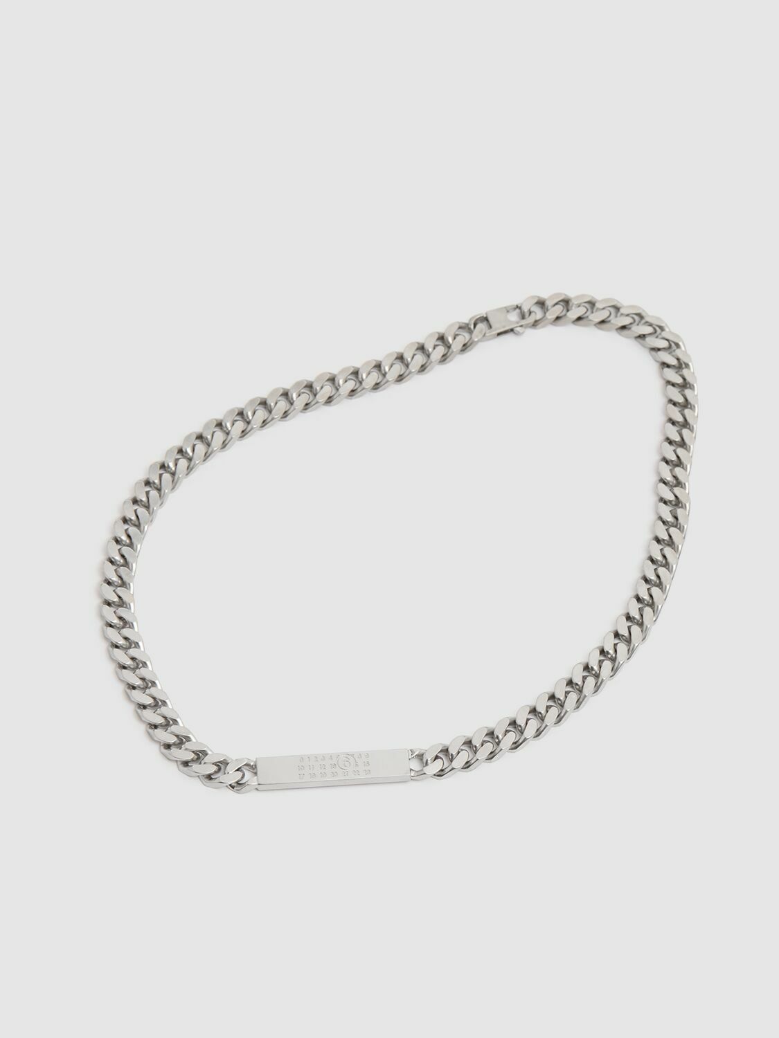 MM6 MAISON MARGIELA Mm6 Minimal Logo Chain Necklace